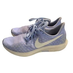 Nike Zoom Pegasus 35 Women's Running Shoes Light Blue White Size 8